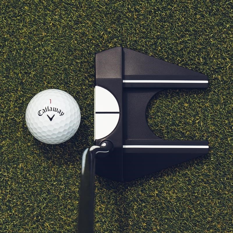Odyssey Ai-DUAL Seven (#7) 1/2 Ball Cruiser putter