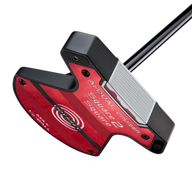 Odyssey Ai-DUAL Square 2 Square MAX 1/2 Ball Cruiser putter