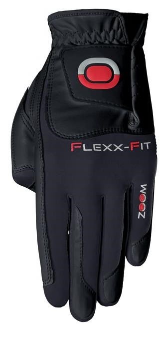 Zoom Hybrid heren golfhandschoen, zwart
