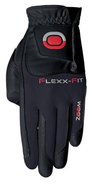 Zoom Hybrid heren golfhandschoen, zwart
