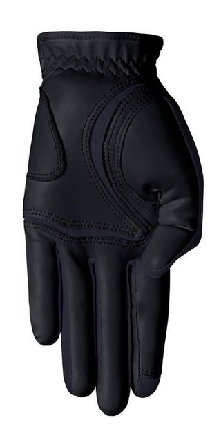 Zoom Hybrid heren golfhandschoen, zwart