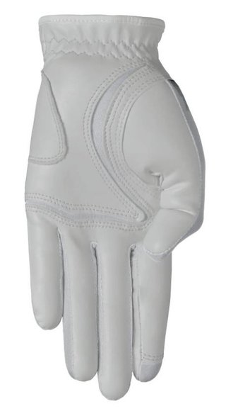 Zoom Hybrid heren golfhandschoen, wit