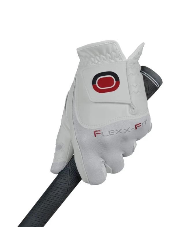 Zoom Hybrid heren golfhandschoen, wit