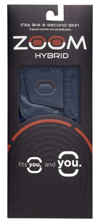 Zoom Hybrid heren golfhandschoen, donkerblauw
