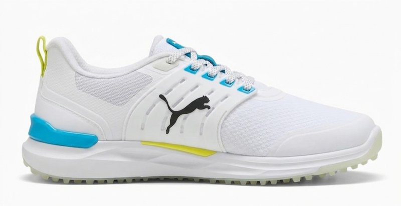 Puma Ignite Elevate 2 heren golfschoenen, wit/blauw