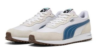 Puma Golf Puma Helsinki G heren golfschoenen, wit/donkerblauw