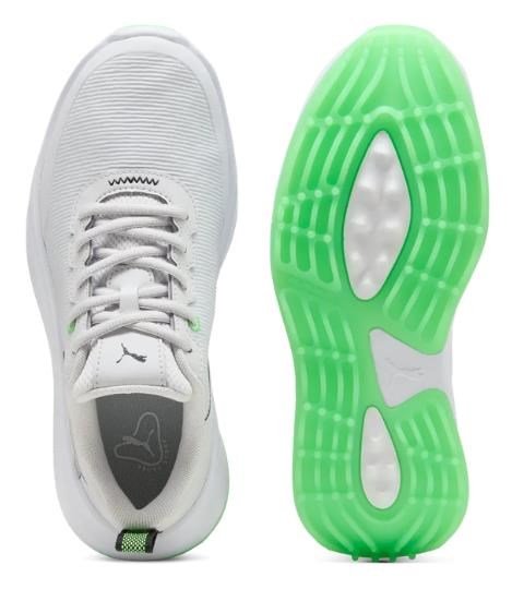 Puma Golf Puma Gruve Sport junior golf schoenen, wit
