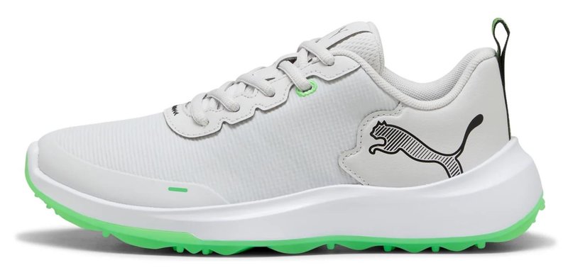 Puma Golf Puma Gruve Sport junior golf schoenen, wit