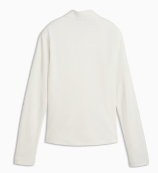 Puma Pure Textured Full-Zip dames jack, warm white