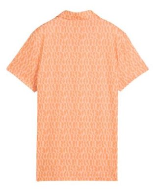 Puma Cloudspun Wavey dames polo, melon glow