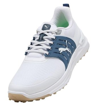 Puma IGNITE Elevate 2 heren golfschoenen, wit/blauw