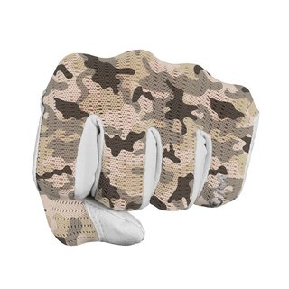 Zoom Sun Style Powernet dames handschoen, wit/beige camouflage