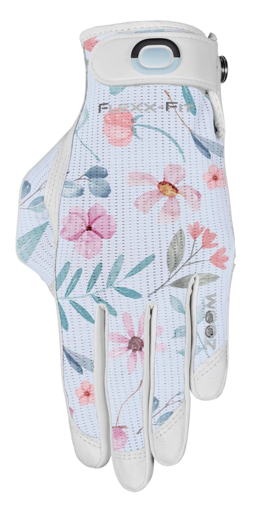 Zoom Sun Style Powernet dames handschoen, wit/bloem