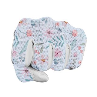 Zoom Sun Style Powernet dames handschoen, wit/bloem