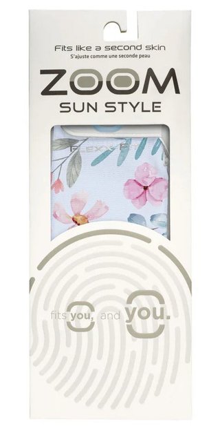 Zoom Sun Style Powernet dames handschoen, wit/bloem