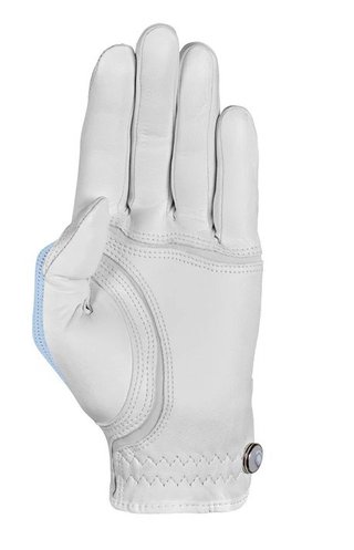 Zoom Sun Style Powernet dames handschoen, wit/ijsblauw
