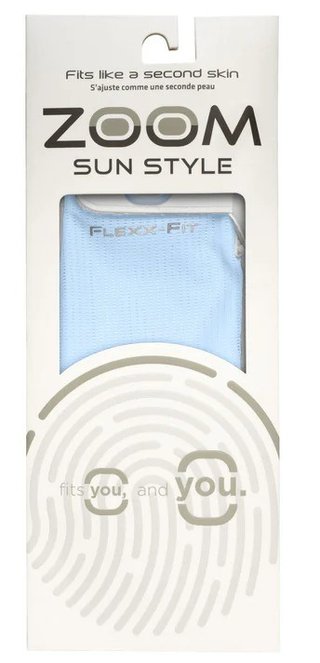 Zoom Sun Style Powernet dames handschoen, wit/ijsblauw