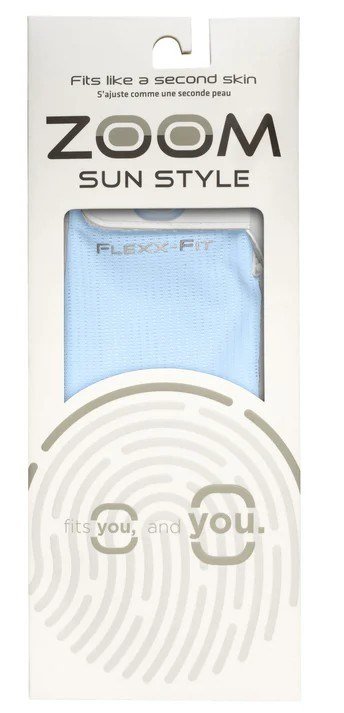 Zoom Sun Style Powernet dames handschoen, wit/ijsblauw