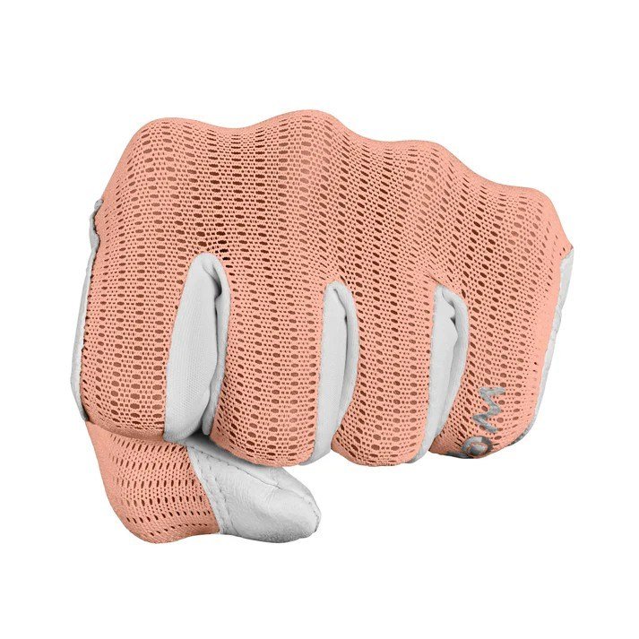 Zoom Zoom Sun Style Powernet dames golfhandschoen, wit/oranje
