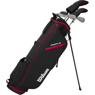 Wilson Profile heren golf halve set (grafiet), MLH + standbag