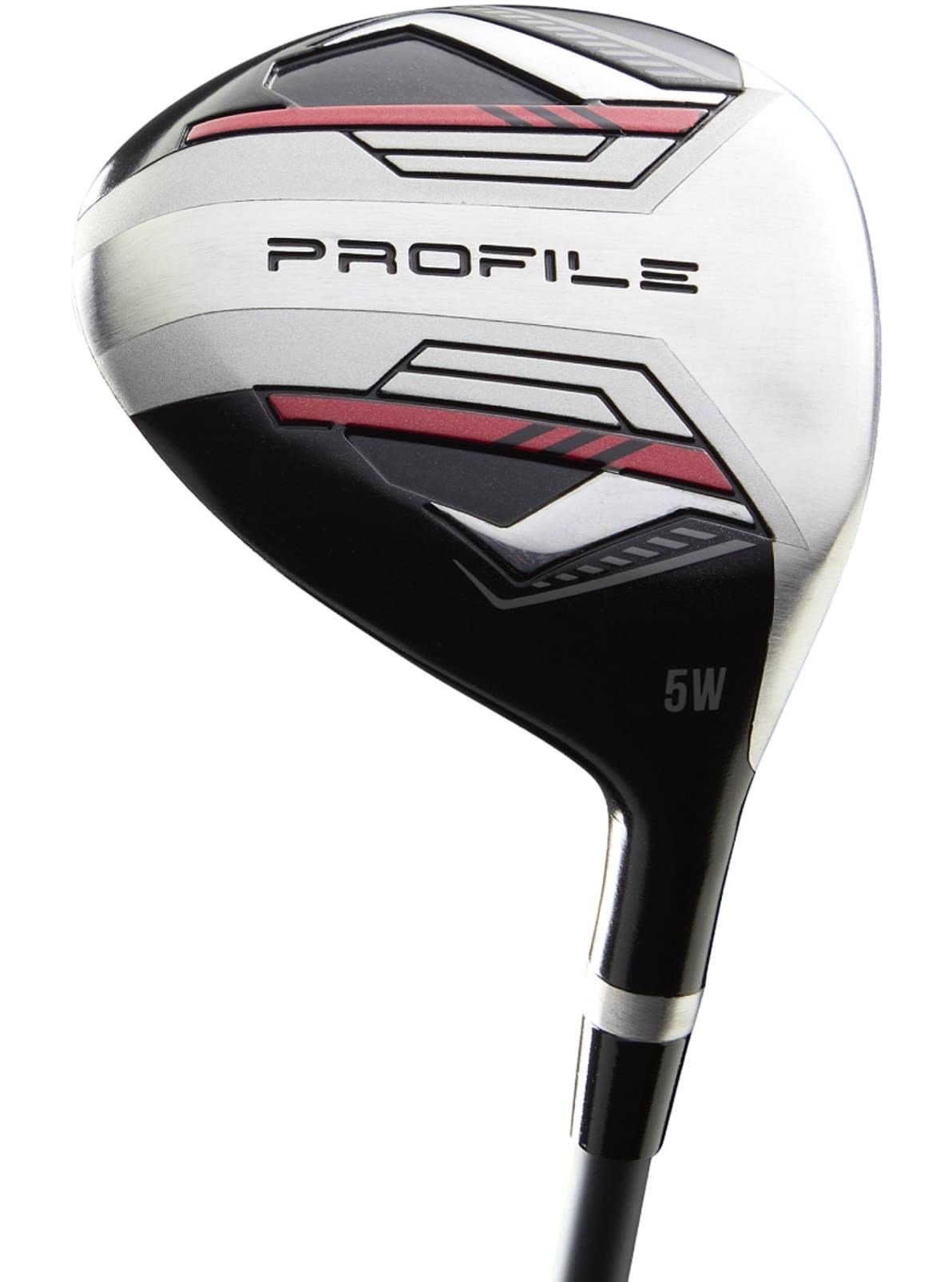 Wilson Profile heren golf halve set (grafiet), MLH + standbag