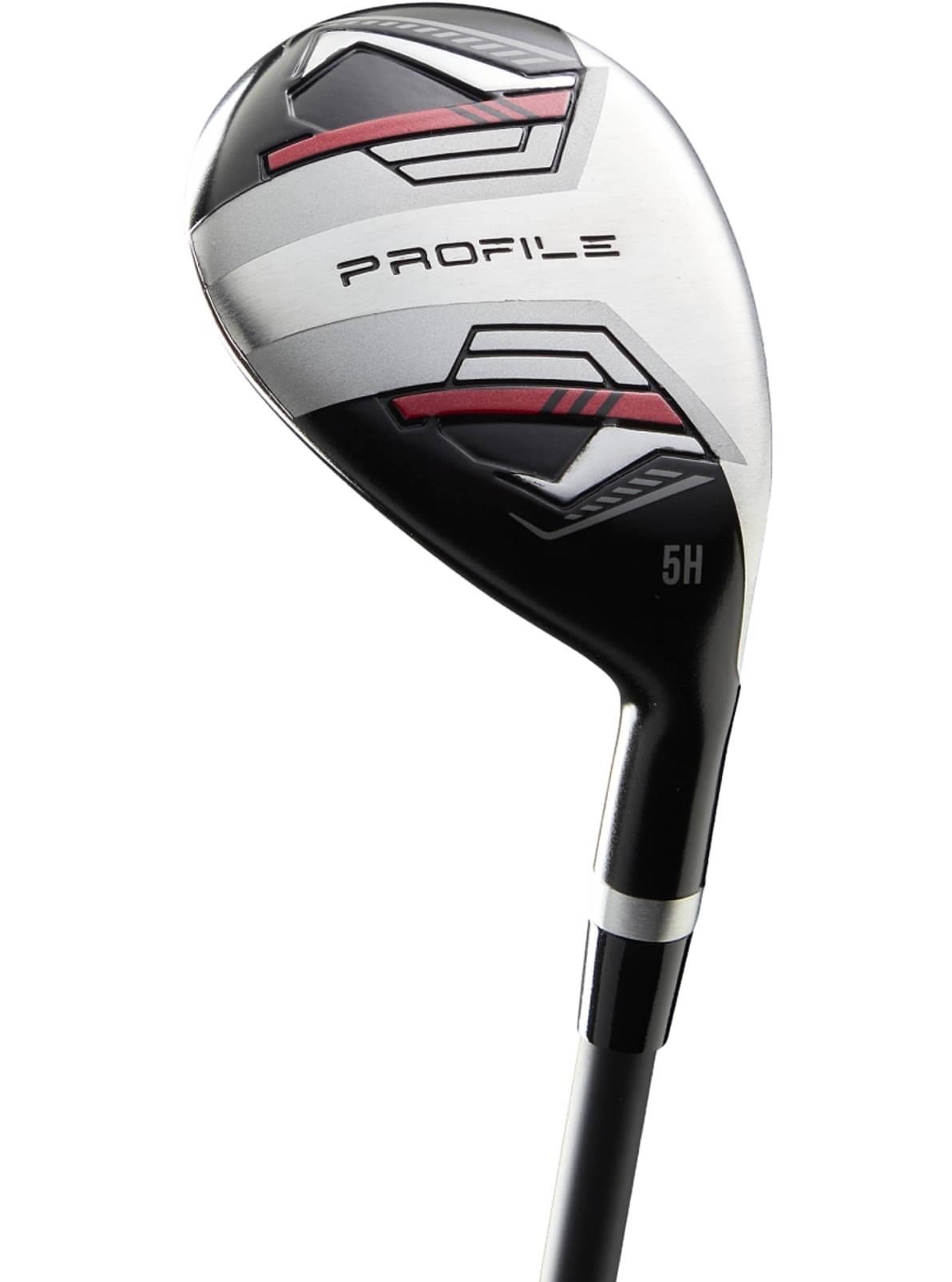 Wilson Profile heren golf halve set (grafiet), MLH + standbag
