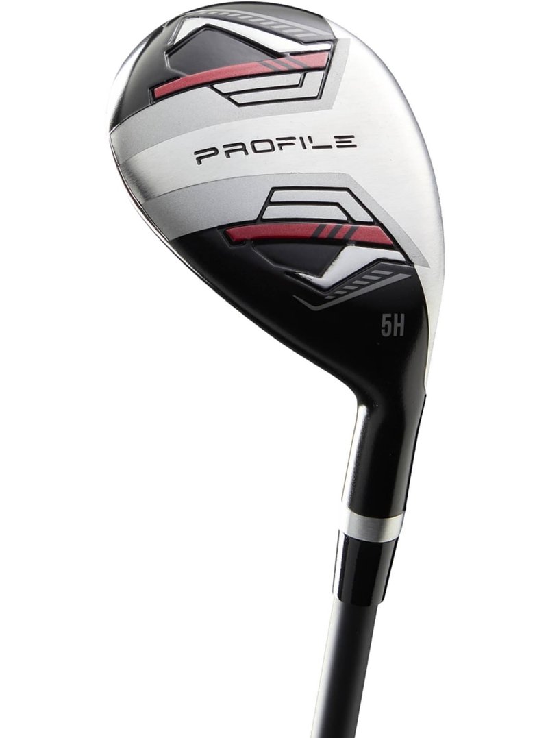 Wilson Profile heren golf halve set (grafiet), MLH + standbag