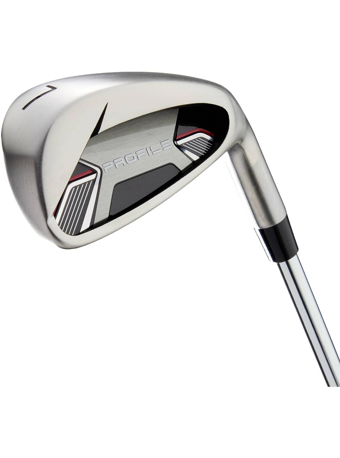 Wilson Profile heren golf halve set (grafiet), MLH + standbag