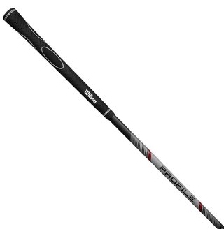 Wilson Profile heren golfset, staal, met standbag, zwart/rood/zilver