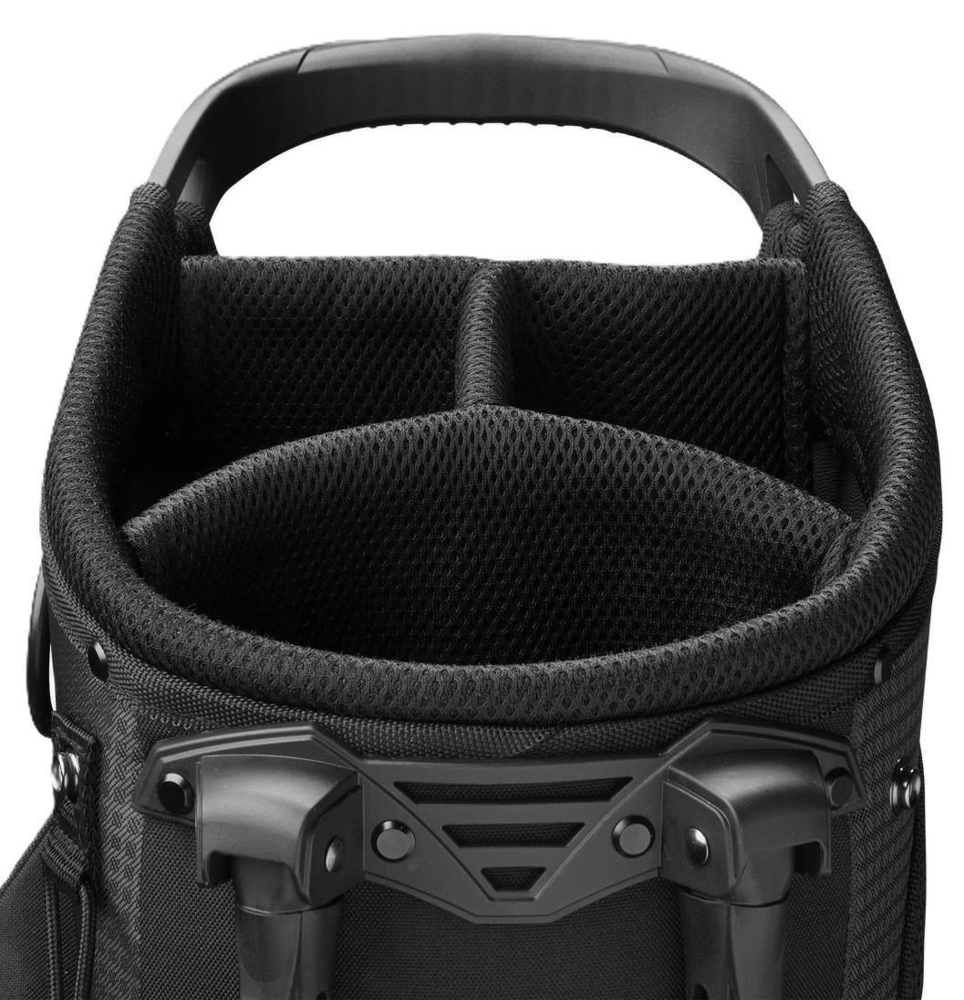 Wilson Profile heren golfset, staal, met standbag, zwart/rood/zilver