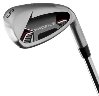 Wilson Profile heren golfset, staal, met standbag, zwart/rood/zilver