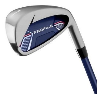 Wilson Profile dames golfset, LLH + cartbag, navy/rose goud/zilver