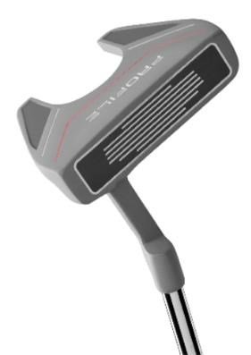 Wilson Profile dames golfset, LLH + cartbag, navy/rose goud/zilver