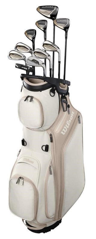 Wilson Aurora dames golfset (grafiet), LRH + standbag