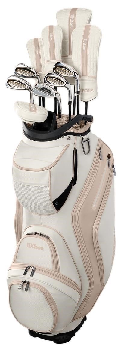 Wilson Aurora dames golfset (grafiet), RH + cartbag
