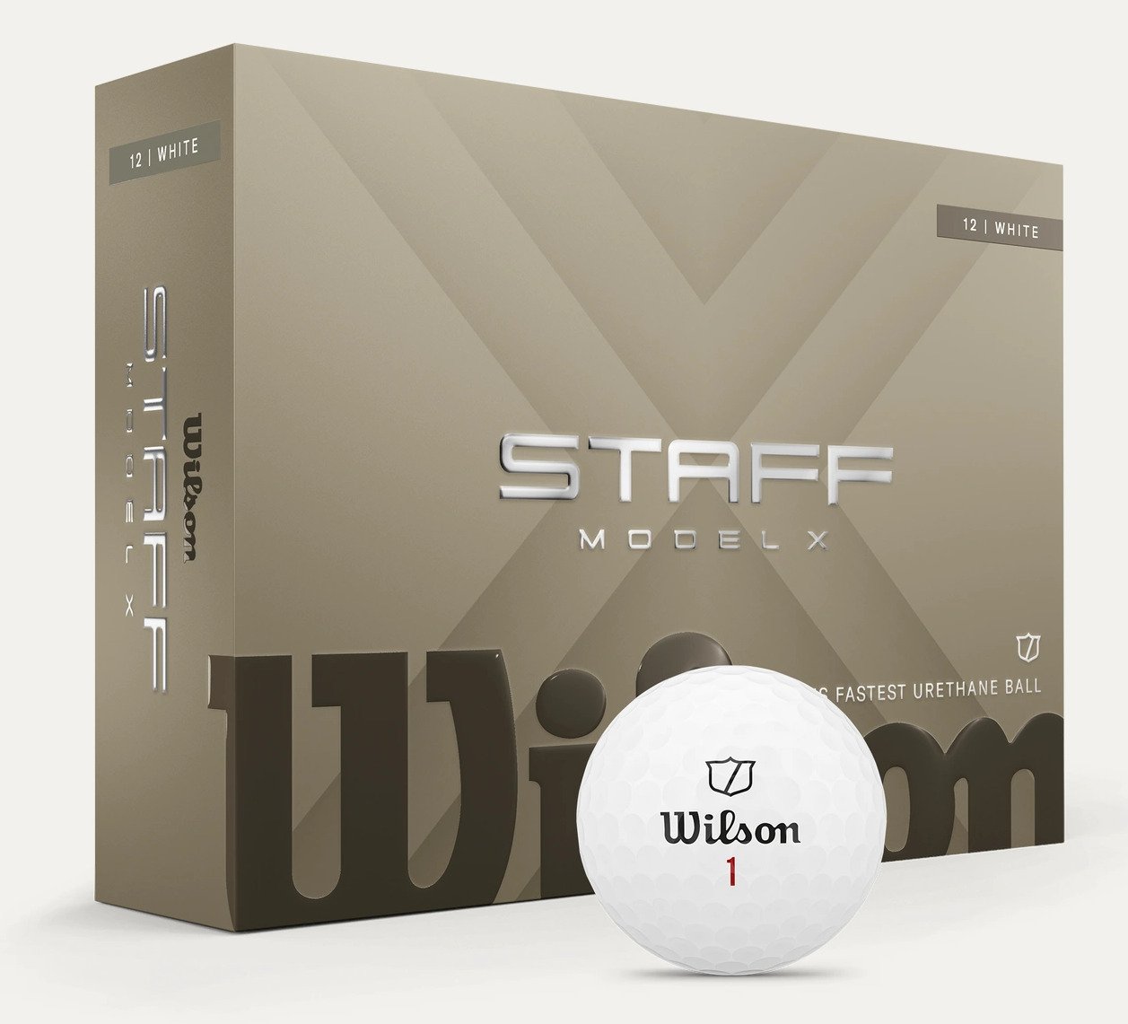 Wilson Staff Model X golfballen 2026 (12 stuks)