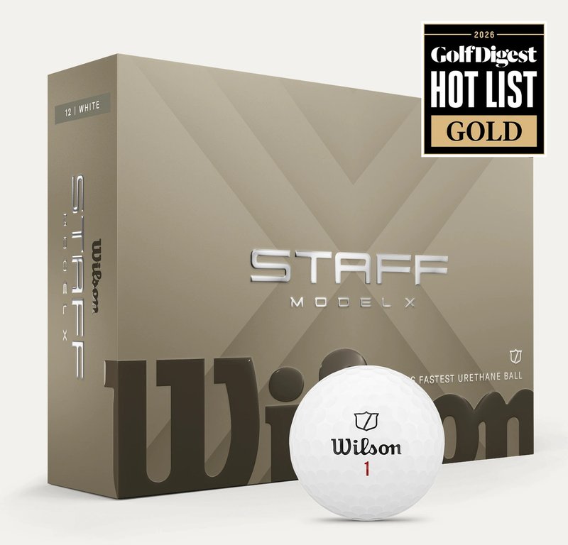 Wilson Staff Model X golfballen 2026 (12 stuks)
