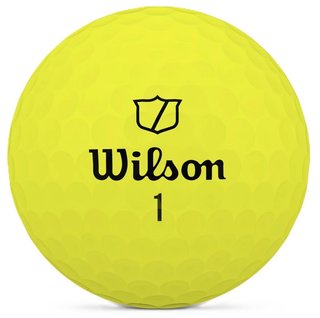 Wilson Staff Model golfballen, geel