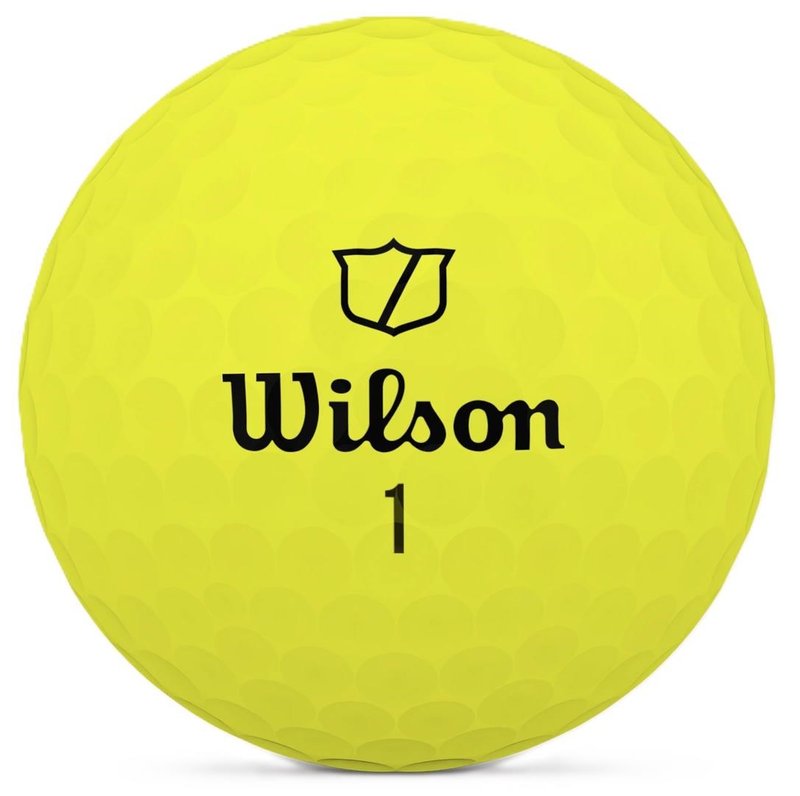 Wilson Staff Model golfballen, geel