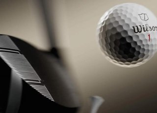 Wilson Staff Model golfballen, geel