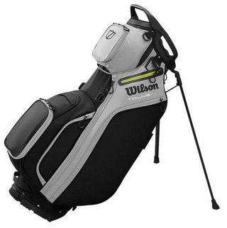 Wilson Talus 14 stand bag, zwart/grijs/geel