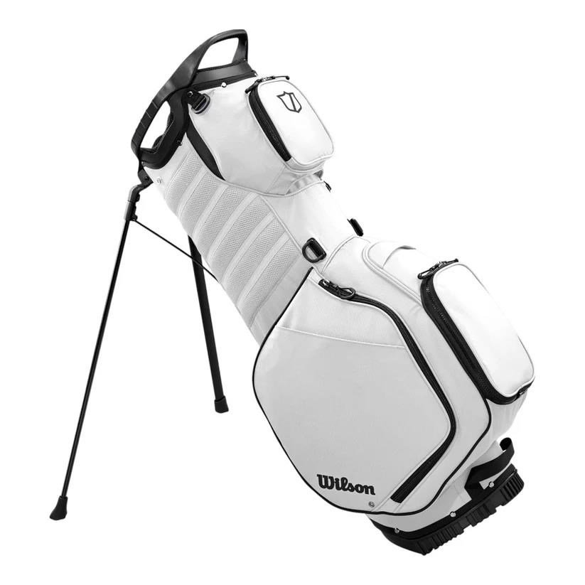 Wilson Talus 14 stand bag, wit/zwart