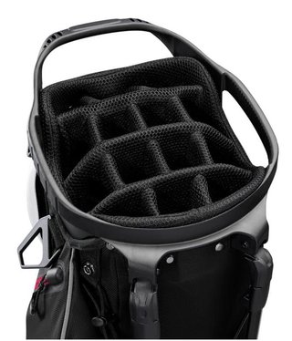 Wilson Talus 14 stand bag, wit/zwart