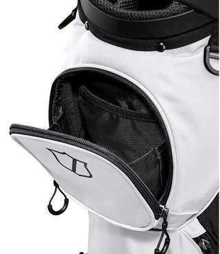 Wilson Talus 14 stand bag, wit/zwart