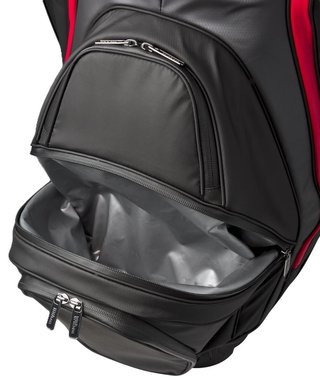Wilson Alpine Dry cart bag, zwart/grijs/rood