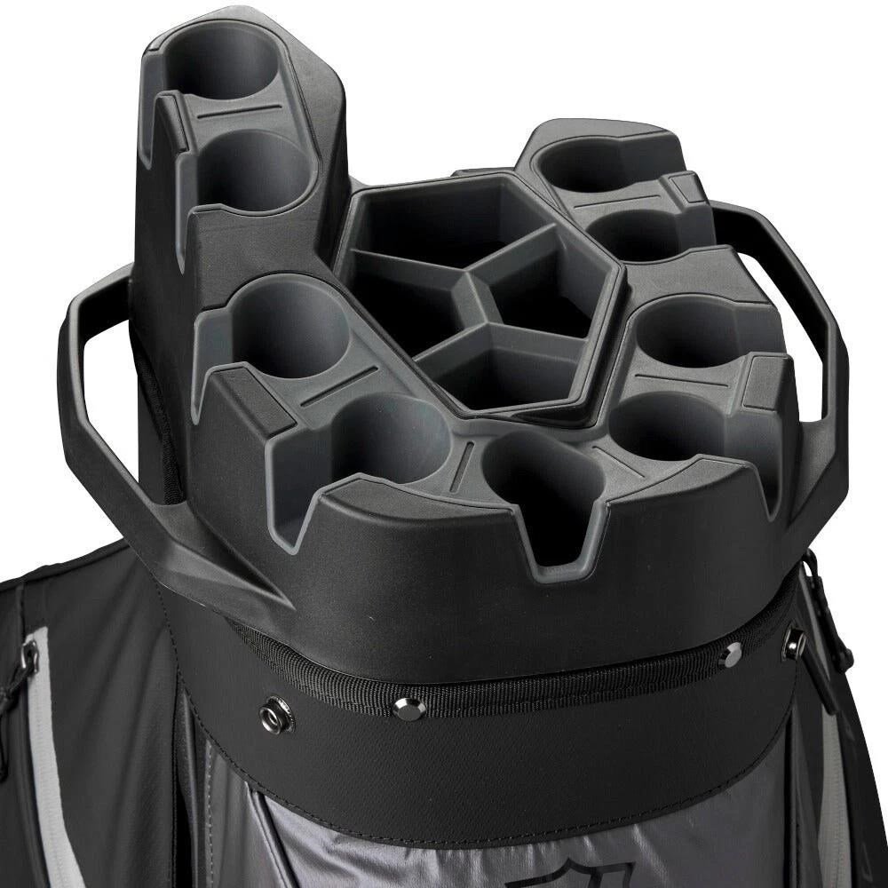 Wilson I-Lock Dry cart bag, grijs/khaki/oranje