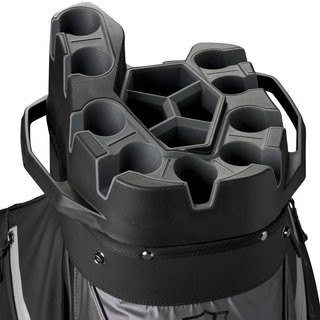 Wilson I-Lock Dry cart bag, grijs/khaki/oranje