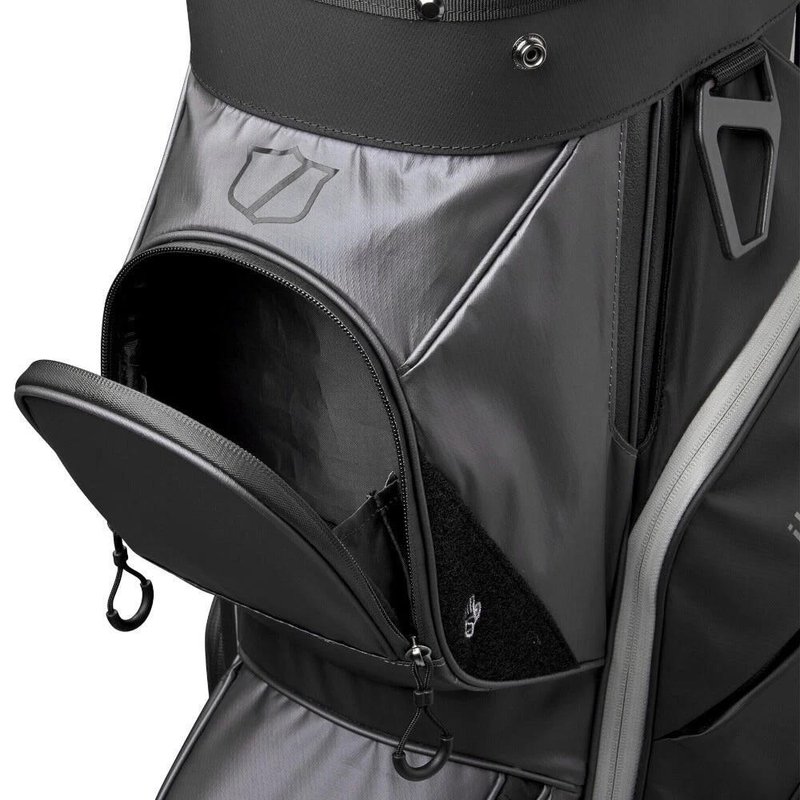 Wilson I-Lock Dry cart bag, grijs/khaki/oranje