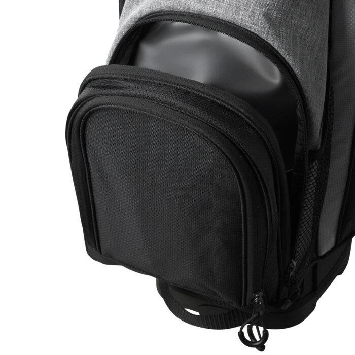 Wilson Feather stand bag, zwart/grijs/wit