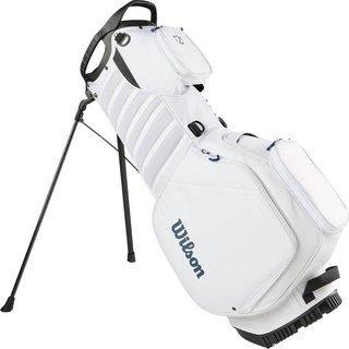 Wilson Talus 5 stand bag, wit/rood/blauw